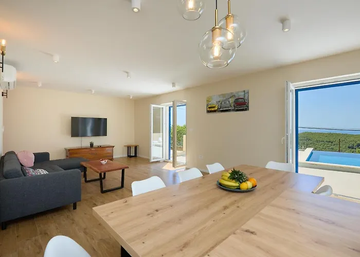 Korta - Spacious House With Pool Villa Babino Polje